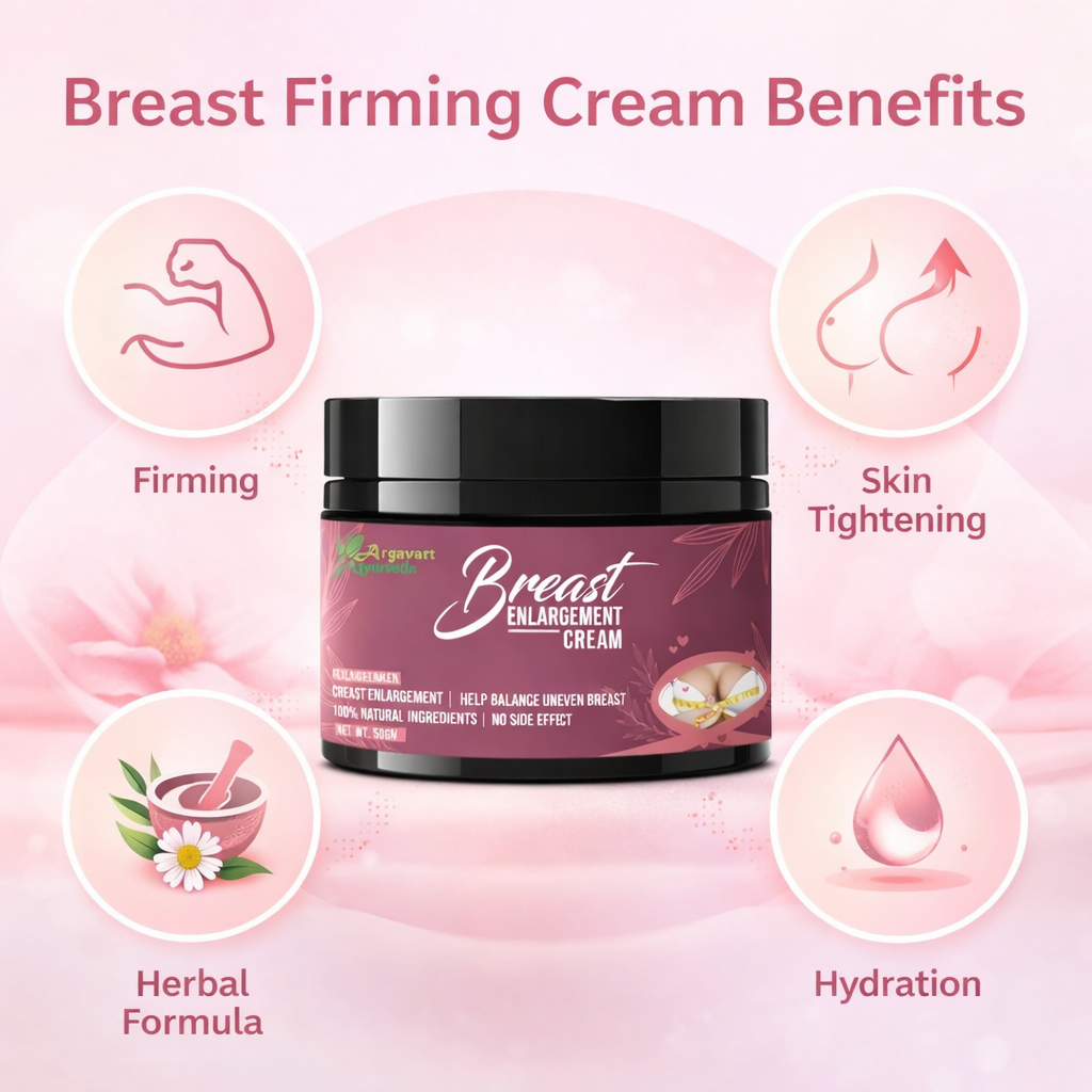 Herbal Breast Firming Cream | Natural Skin Tightening & Lifting Formula