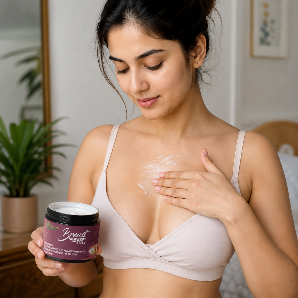 Herbal Breast Firming Cream | Natural Skin Tightening & Lifting Formula